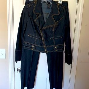 Bisou Bisou- Blue jean set